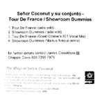 Tour De France / Showroom Dummies promo CD